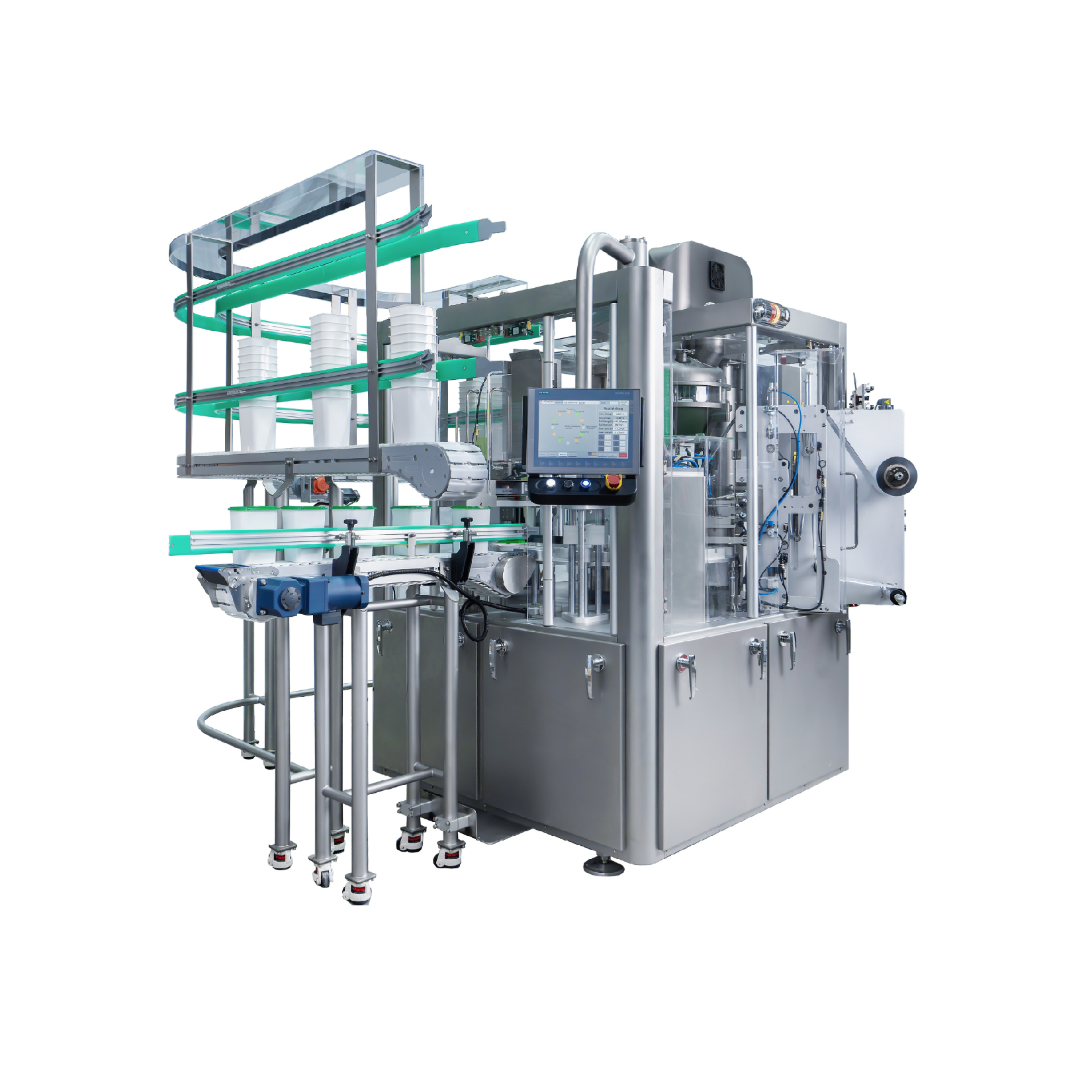 Rotary cup filler & sealer – RPC60